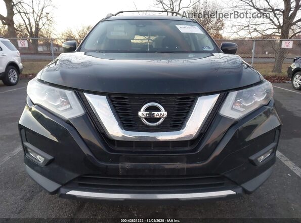 5N1ET2MV0HC811141 2017 NISSAN ROGUE HYBRID Black Vista del cuadro de instrumentos