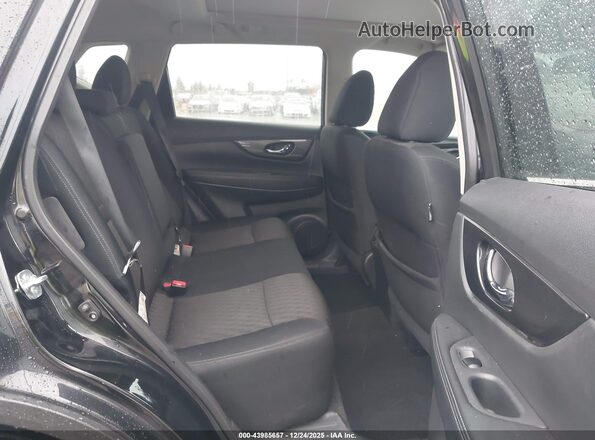 5N1ET2MV1HC773578 2017 NISSAN ROGUE HYBRID Black VIN կոդի պիտակի տեսք