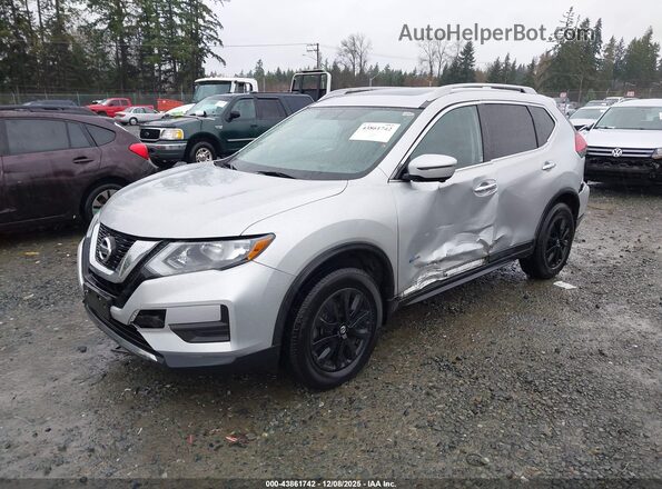5N1ET2MV3HC798126 2017 NISSAN ROGUE HYBRID Gray Front left
