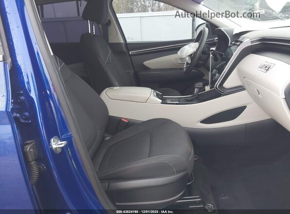 5NMJB3AE1NH014488 2022 HYUNDAI TUCSON Синий Вид салона спереди