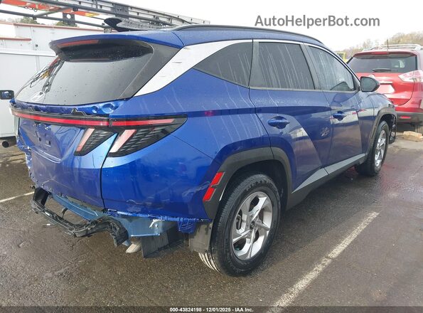 5NMJB3AE1NH014488 2022 HYUNDAI TUCSON Синий Задняя правая четверть