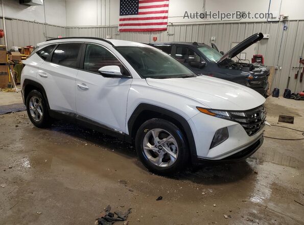 5NMJB3AE5NH160585 2022 HYUNDAI TUCSON White Delantero derecho