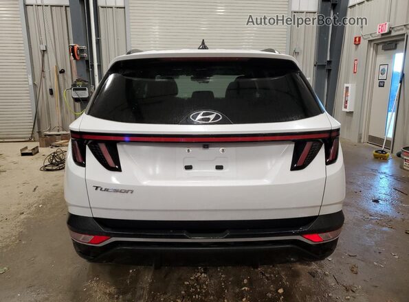 5NMJB3AE5NH160585 2022 HYUNDAI TUCSON White Vista trasera