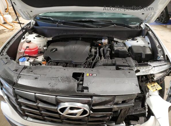 5NMJB3AE5NH160585 2022 HYUNDAI TUCSON White Vista del compartimento del motor