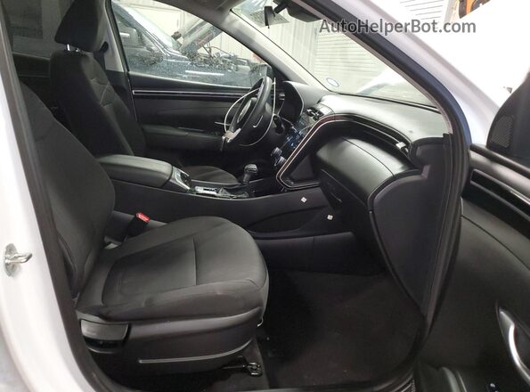 5NMJB3AE5NH160585 2022 HYUNDAI TUCSON White Vista interior delantera