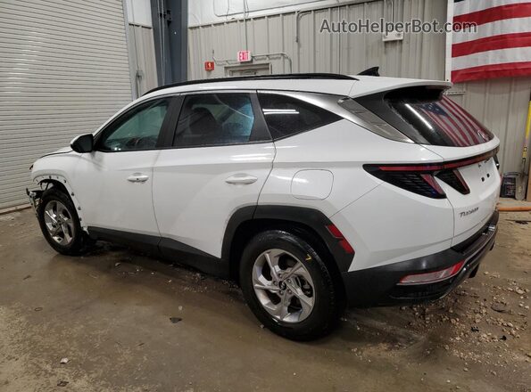 5NMJB3AE5NH160585 2022 HYUNDAI TUCSON White Trasero izquierdo