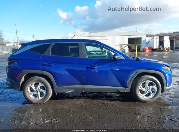 5NMJBCAE5NH119812 2022 HYUNDAI TUCSON Blue Rear interior view