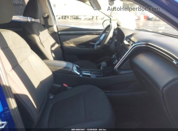 5NMJBCAE5NH119812 2022 HYUNDAI TUCSON Blue Front interior view
