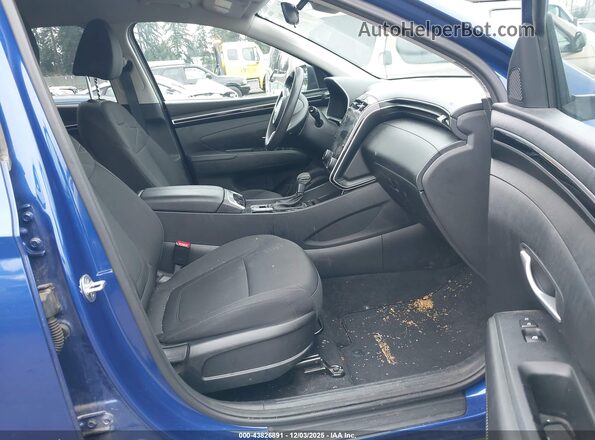 5NMJBCAE9NH131817 2022 HYUNDAI TUCSON Blue Вид салону спереду