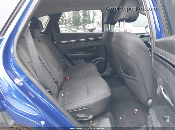 5NMJBCAE9NH131817 2022 HYUNDAI TUCSON Blue Вид наклейки з VIN-кодом