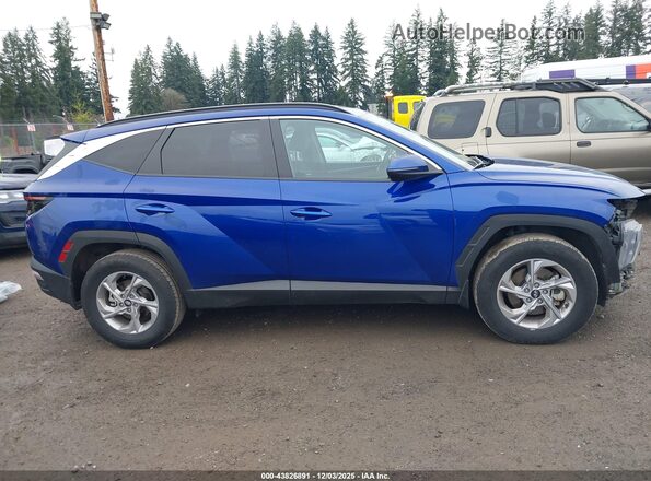 5NMJBCAE9NH131817 2022 HYUNDAI TUCSON Blue Панорамний вид салону 360°