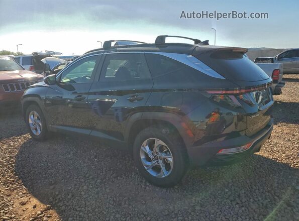 5NMJBCAEXNH145807 2022 HYUNDAI TUCSON Black Trasero izquierdo