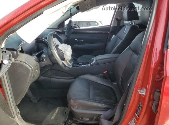 5NMJC3AE0NH125577 2022 HYUNDAI TUCSON Red Սալոնի դիմացի տեսք
