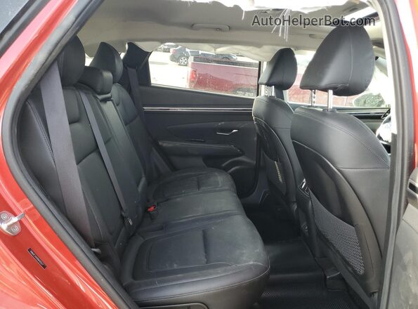 5NMJC3AE0NH125577 2022 HYUNDAI TUCSON Red Սալոնի հետևի տեսք