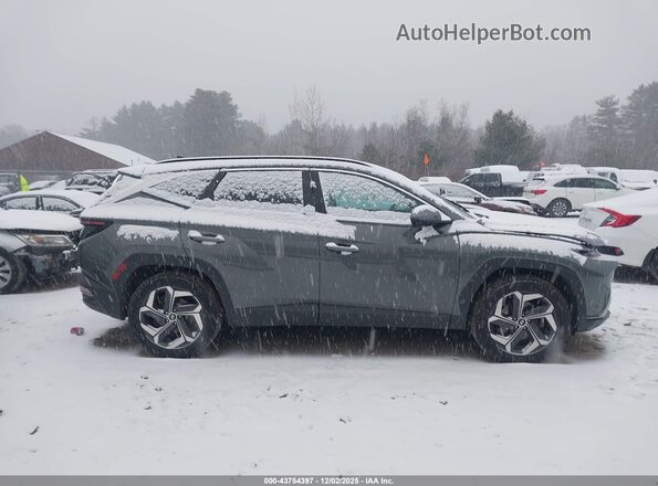 5NMJCCAE8NH020334 2022 HYUNDAI TUCSON Gray Vista interior trasera
