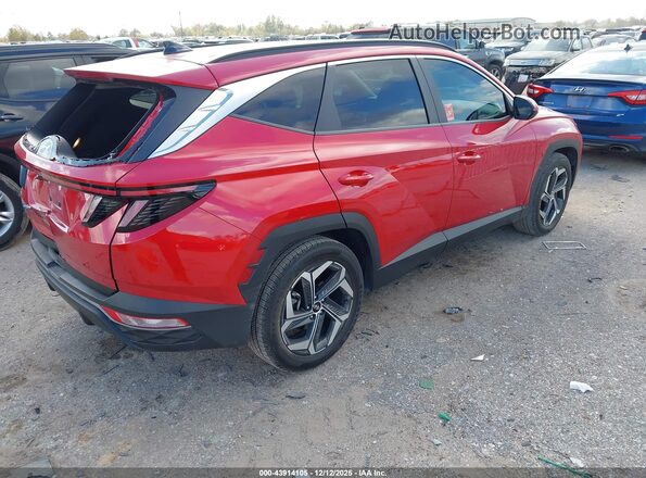 5NMJF3AE4NH070879 2022 HYUNDAI TUCSON Красный Задняя правая четверть
