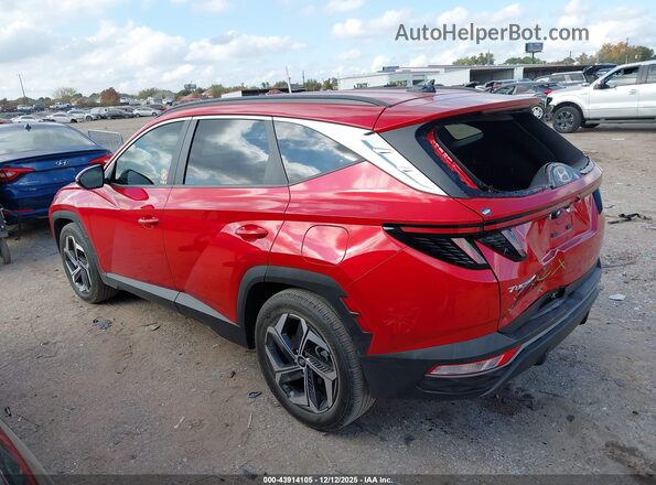 5NMJF3AE4NH070879 2022 HYUNDAI TUCSON Красный Панорамный вид салона 360°
