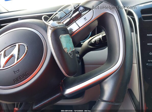 5NMJF3AE4NH070879 2022 HYUNDAI TUCSON Красный Вид панели приборов