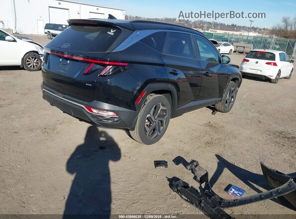 5NMJFCAE7NH128712 2022 HYUNDAI TUCSON Black Trasero derecho