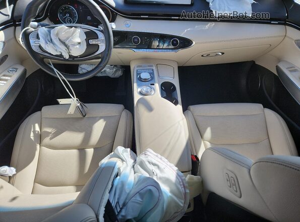 5NMMADTB3SH025450 2025 GENESIS GV70 Black Dashboard view