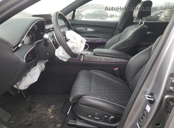 5NMMCDTC4SH025024 2025 GENESIS GV70 Gray წინა სალონის ხედი