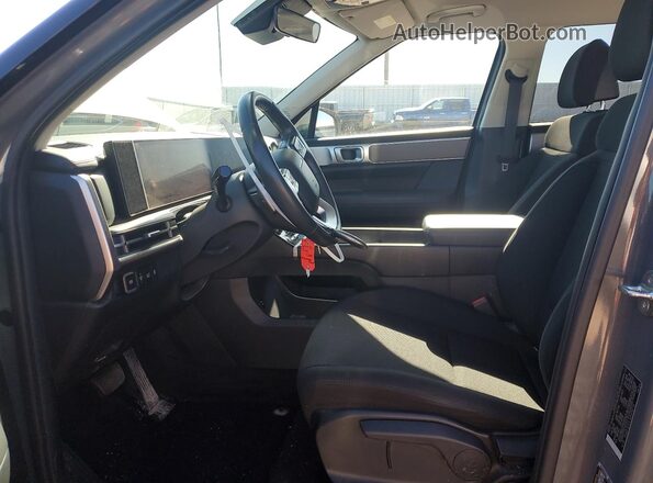 5NMP1DGL2RH015776 2024 HYUNDAI SANTA Charcoal Front interior view