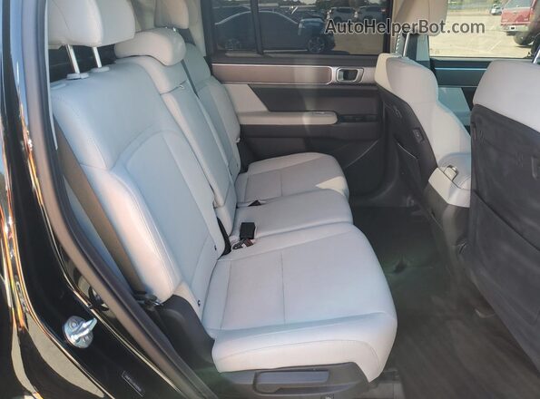 5NMP1DGL4RH009848 2024 HYUNDAI SANTA Black Widok wnętrza z tyłu