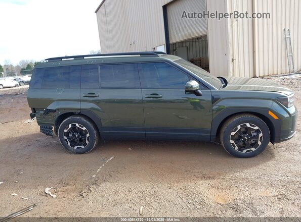 5NMP24GL0RH003350 2024 HYUNDAI SANTA FE Green Սալոնի 360 աստիճան տեսք