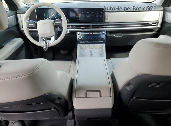 5NMP24GL1RH042030 2024 HYUNDAI SANTA Gray Dashboard view