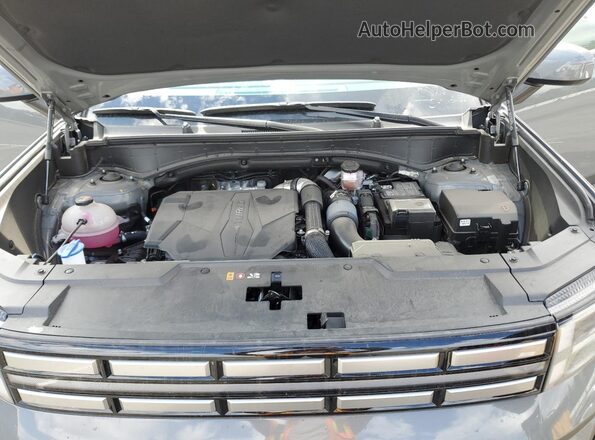 5NMP24GL1RH042030 2024 HYUNDAI SANTA Gray Engine compartment view