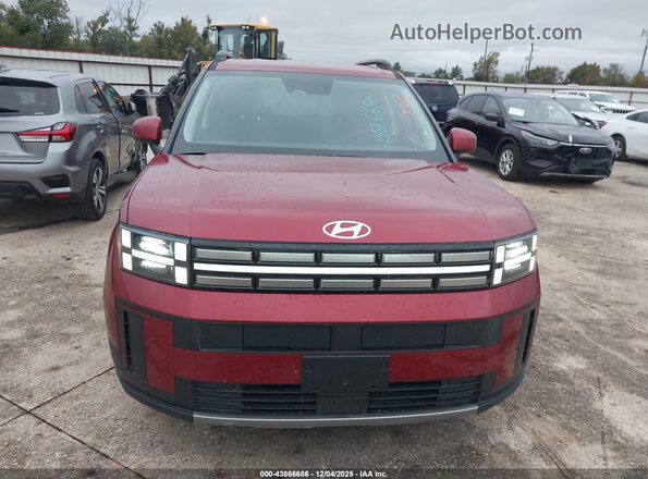 5NMP24GL5TH150688 2026 HYUNDAI SANTA FE Red Սարքավորումների վահանակի տեսք