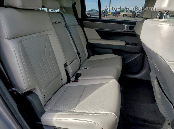 5NMP24GL6RH022856 2024 HYUNDAI SANTA Silver Вид задньої частини салону