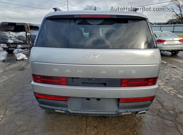 5NMP24GL6RH022856 2024 HYUNDAI SANTA Silver Вид ззаду