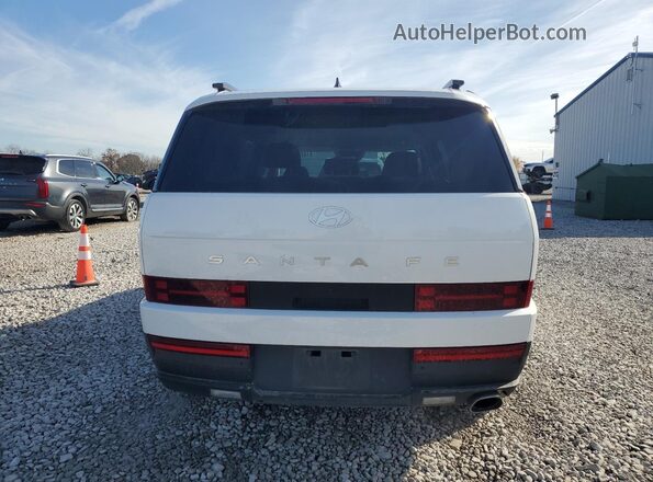 5NMP24GL7RH005371 2024 HYUNDAI SANTA White Հետևի տեսք