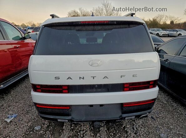 5NMP24GL9SH133620 2025 HYUNDAI SANTA White უკანა ხედი