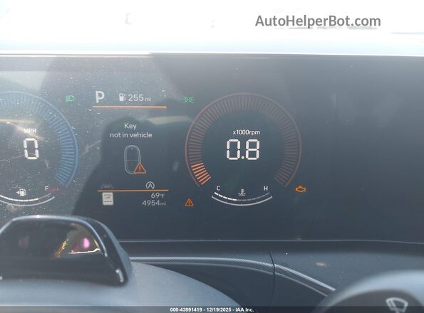 5NMP24GLXTH178194 2026 HYUNDAI SANTA FE Gray Հետևի նստատեղերի տեսք