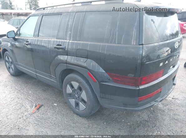 5NMP2DG17RH009306 2024 HYUNDAI SANTA FE HYBRID Black Trasero izquierdo