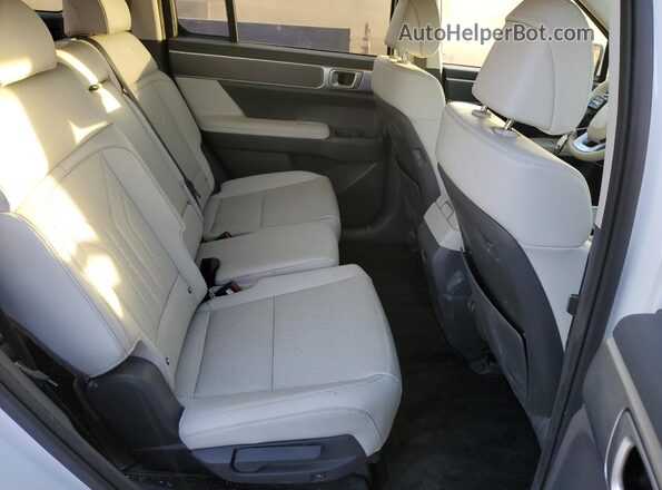 5NMP2DG1XSH044752 2025 HYUNDAI SANTA White Vista interior trasera