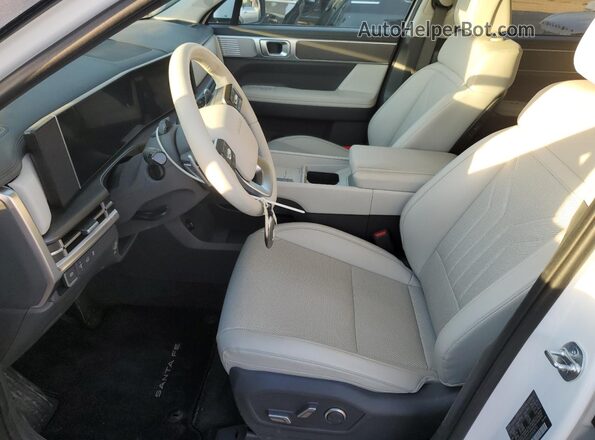 5NMP2DG1XSH044752 2025 HYUNDAI SANTA White Vista interior delantera