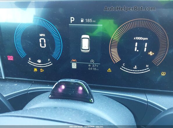 5NMP2DGL1SH131134 2025 HYUNDAI SANTA FE Gray Հետևի նստատեղերի տեսք