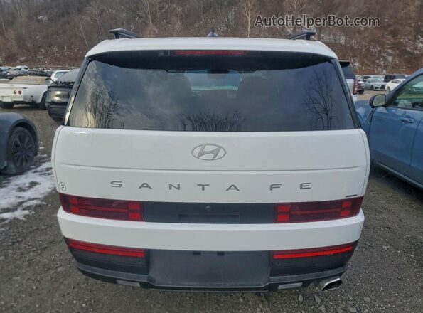 5NMP2DGL1TH155161 2026 HYUNDAI SANTA White Rear view