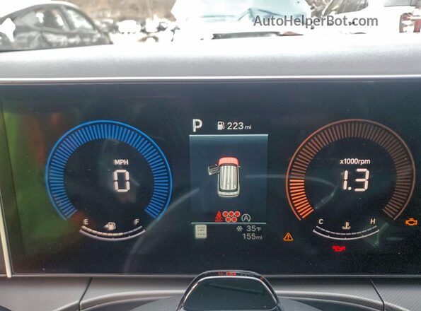 5NMP2DGL1TH155161 2026 HYUNDAI SANTA White Instrument cluster view
