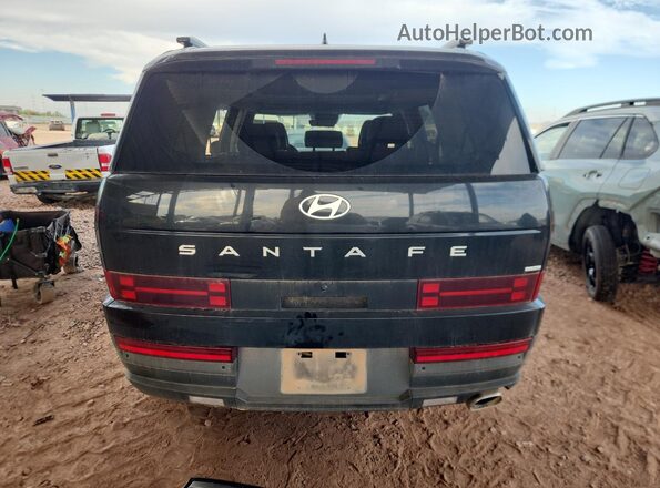 5NMP2DGL4RH007398 2024 HYUNDAI SANTA Black უკანა ხედი