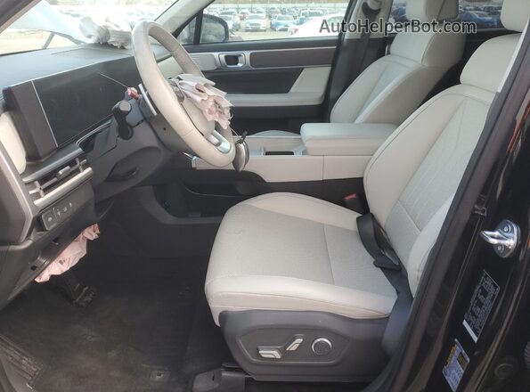 5NMP2DGL6RH008522 2024 HYUNDAI SANTA Black Вид салону спереду