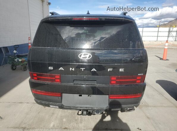 5NMP2DGL6RH008522 2024 HYUNDAI SANTA Black Вид ззаду