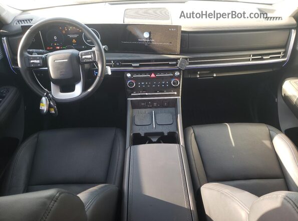 5NMP34G11SH030946 2025 HYUNDAI SANTA Gray Widok deski rozdzielczej