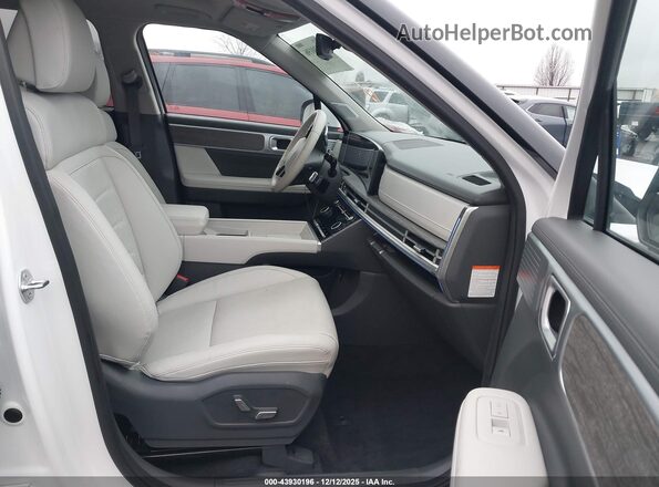 5NMP3DG10SH041162 2025 HYUNDAI SANTA FE HYBRID Белый Вид салона спереди