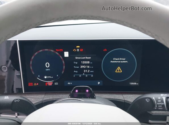 5NMP3DG10SH041162 2025 HYUNDAI SANTA FE HYBRID Белый Вид задних сидений