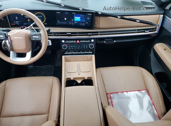 5NMP3DG10SH043297 2025 HYUNDAI SANTA White Вид панелі приладів