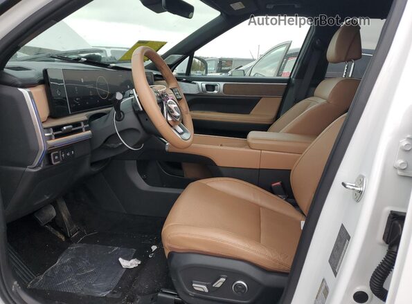 5NMP3DG10SH043297 2025 HYUNDAI SANTA White Вид салону спереду